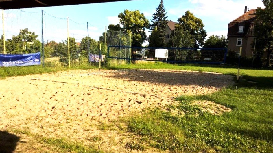 Beach-Volleyballfeld