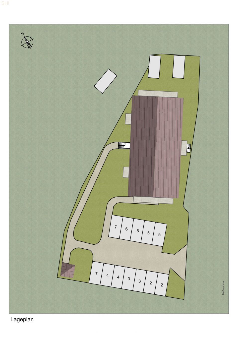 Schweizermühle Lageplan 