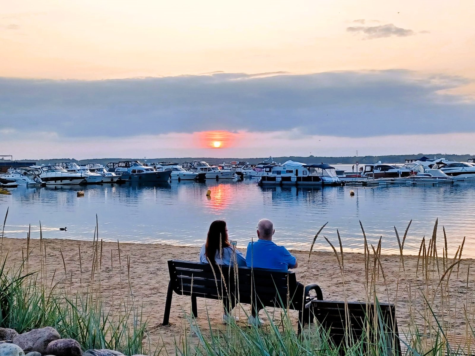 Sonnenuntergang am See